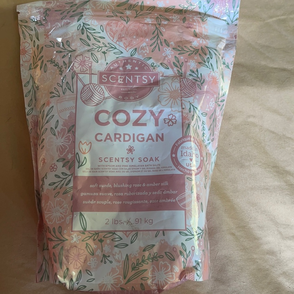 New Scentsy soak